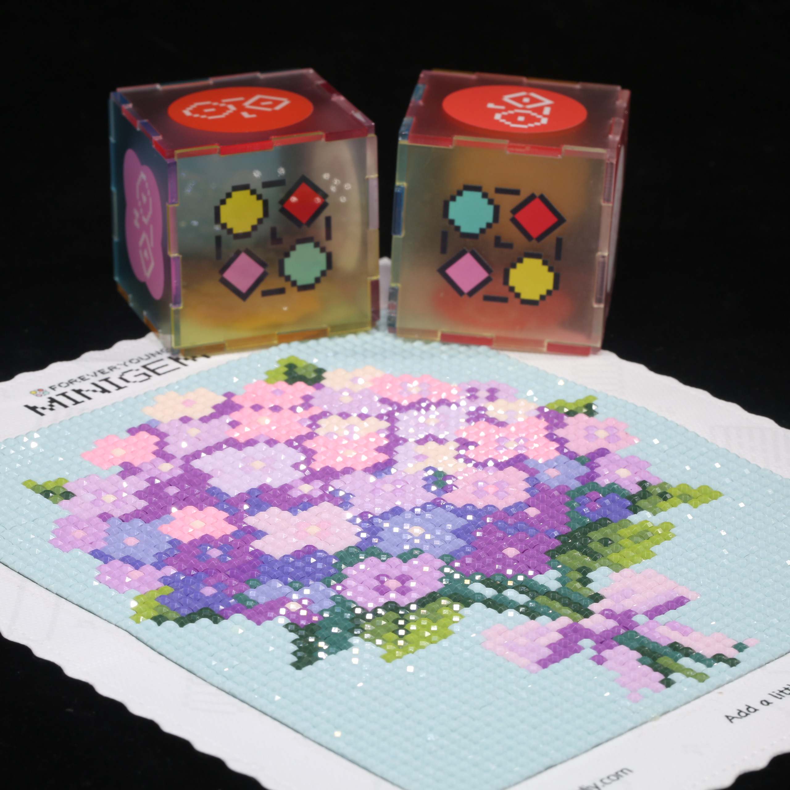 Resin Art For Kids - مينيجيم ® طقم رسم بالألماس ثلاثي