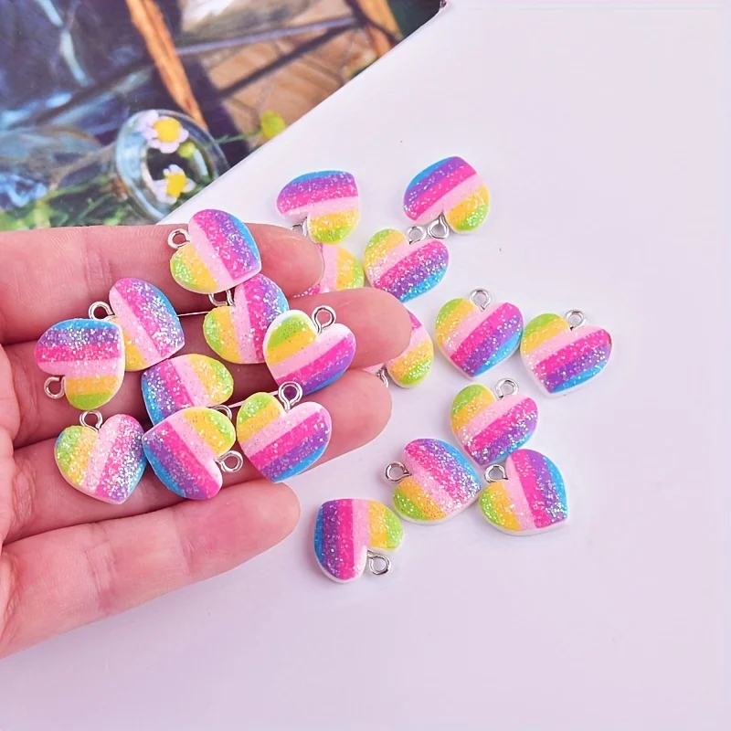 Resin Art Kits For Adults - 10 قطع من الحليات الراتنجية الملونة