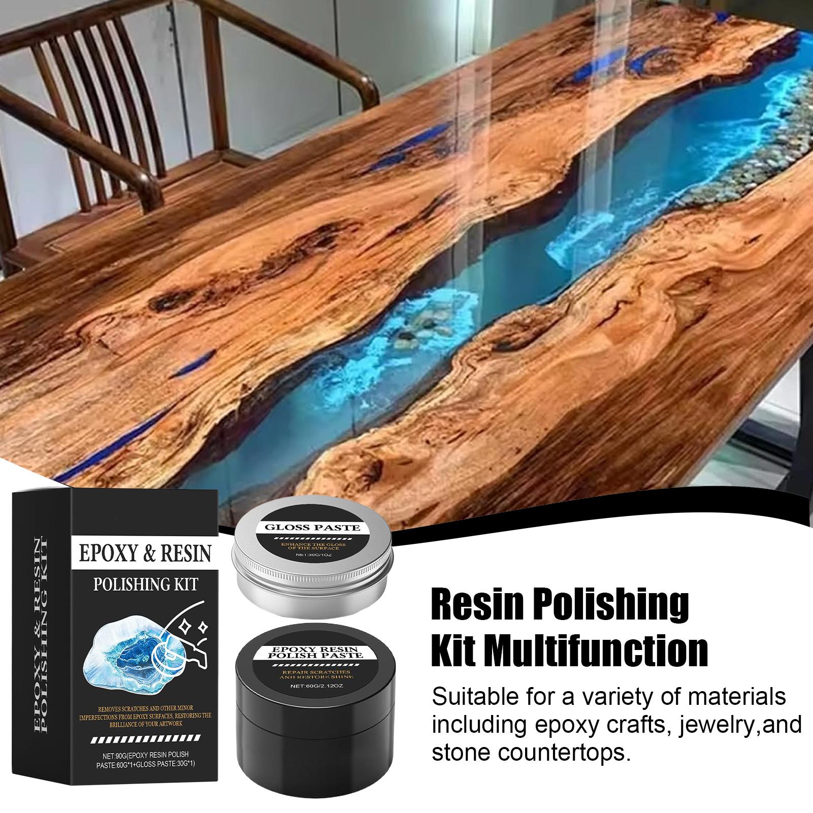 Resin Art Table - طقم تلميع الراتنج الإيبوكسي - مركب