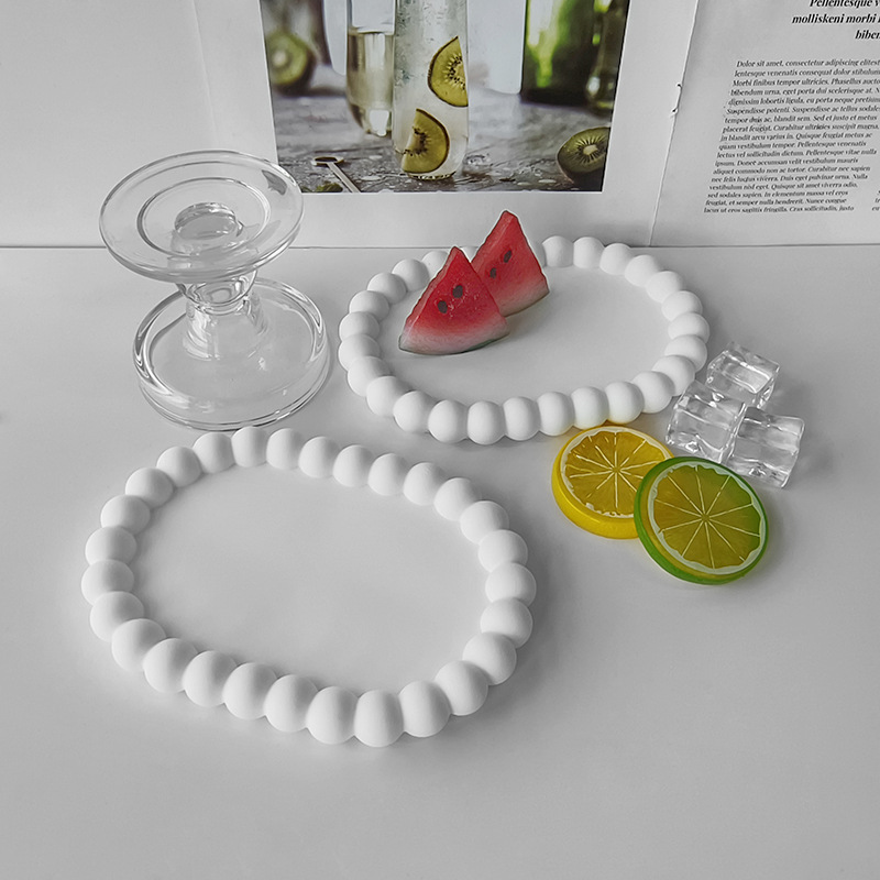 Resin Art Tray - قالب سيليكون DIY لصنع قواعد أكواب