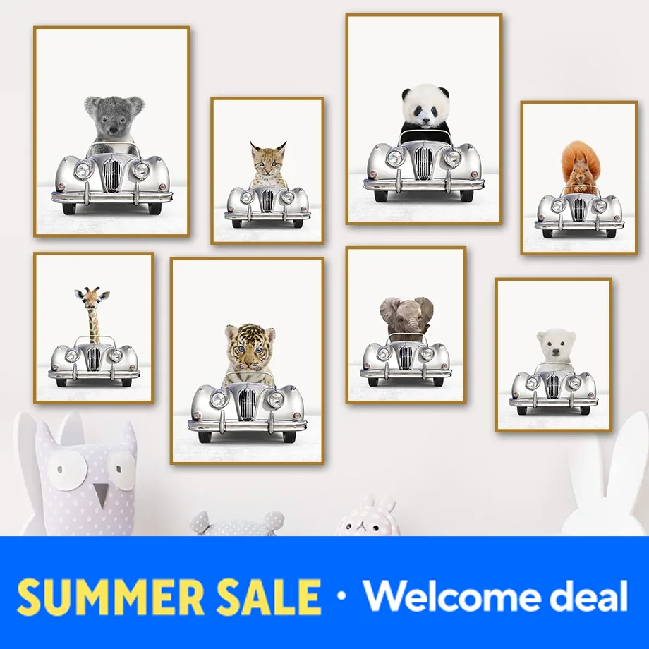 Resin Art For Kids - 2026 ملصقات جدارية فنية بتصميم حيوانات