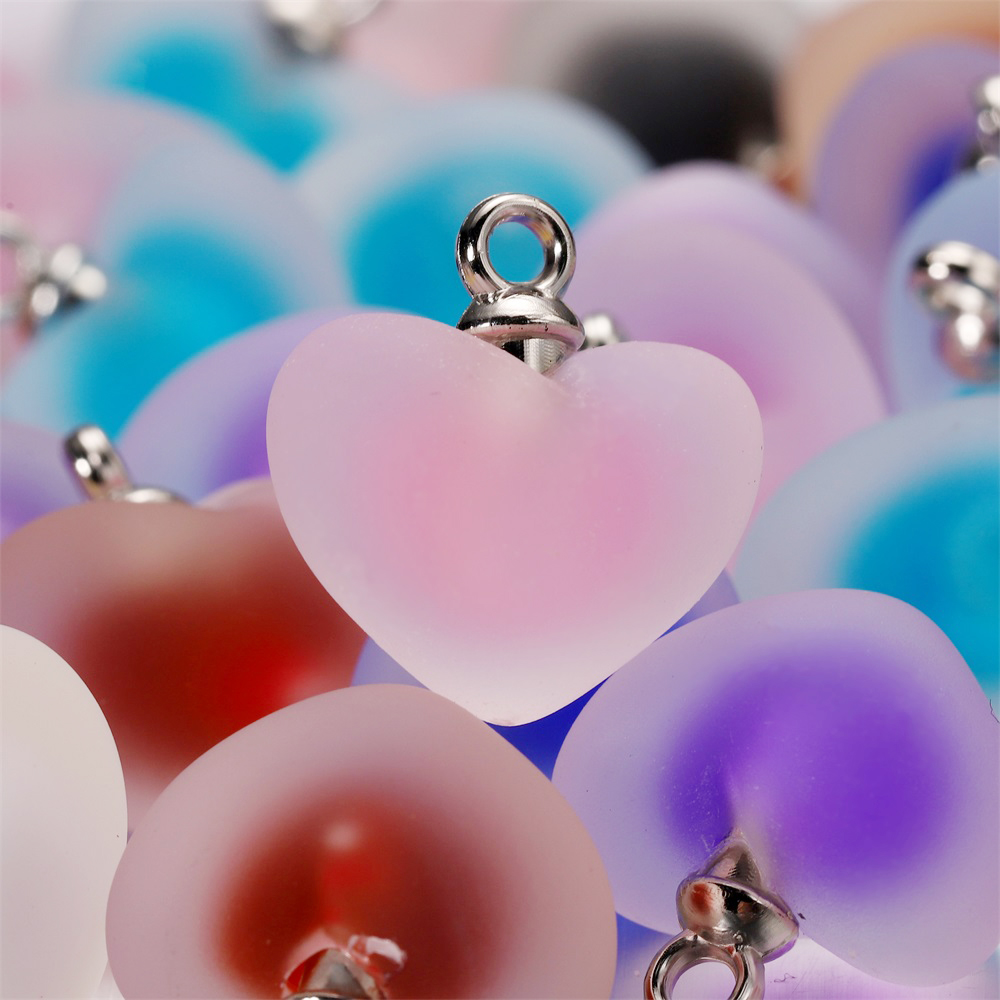 Resin Art Necklace - 10 قطعة/الوحدة الراتنج متجمد متعدد الألوان