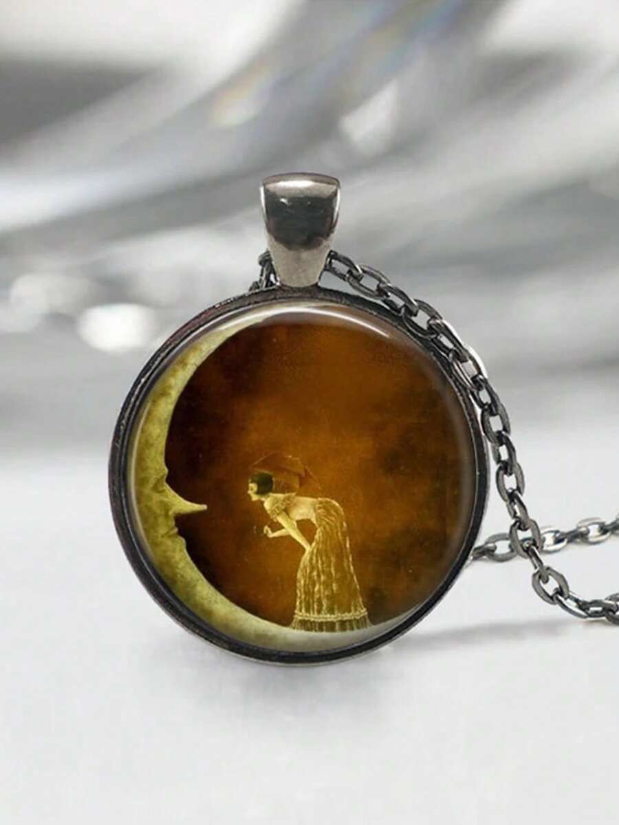 Resin Art Necklace - قطعة فنية من suteyi بعنوان 