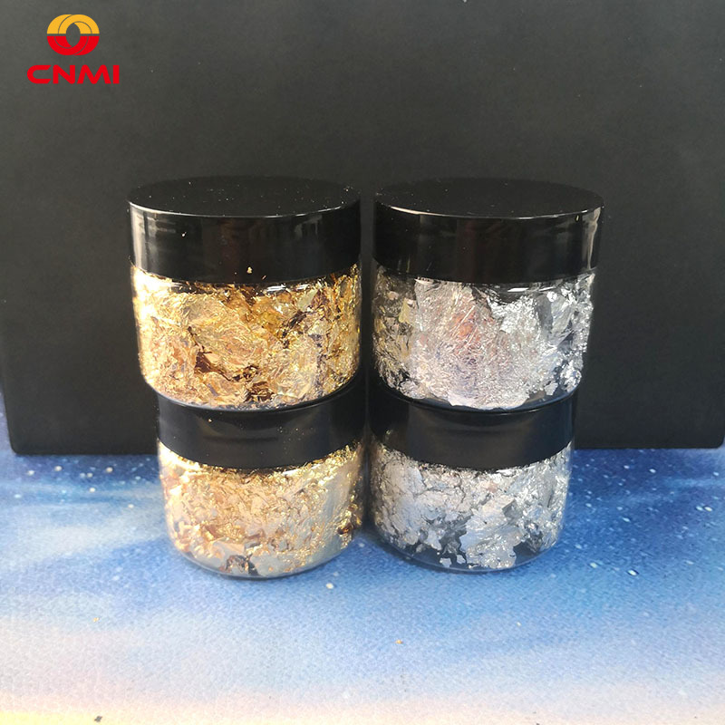 Resin Art Gift For Wedding - 3 جرام رقائق أوراق الذهب راتنجات