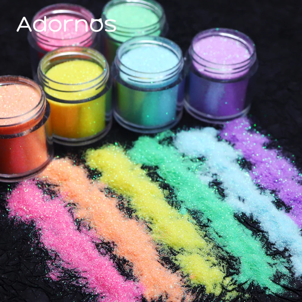 Glitter Powder Resin - قزحي الألوان بريق السكر مسحوق الايبوكسي