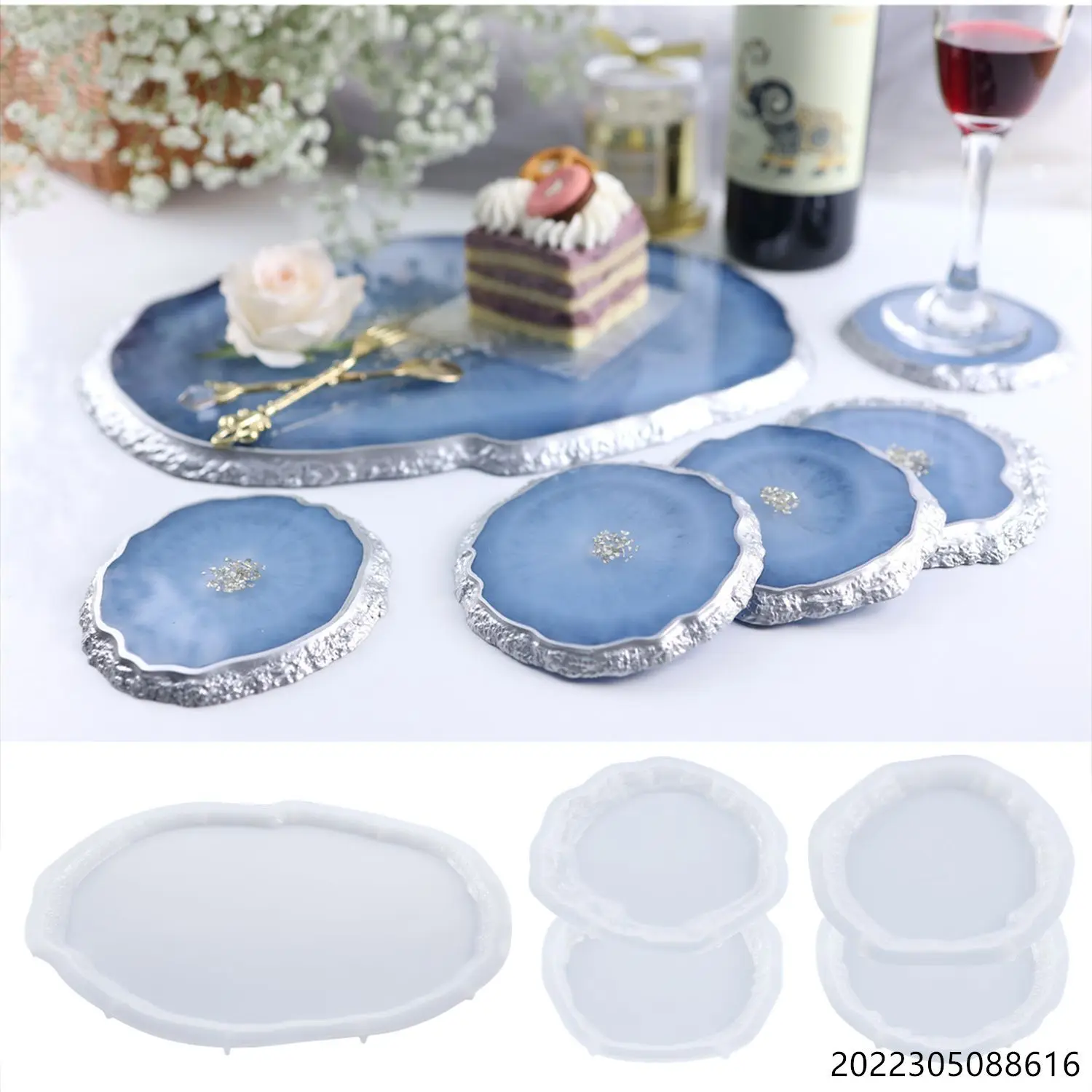 Resin Art Tray - لتقوم بها بنفسك كريستال الايبوكسي الراتنج