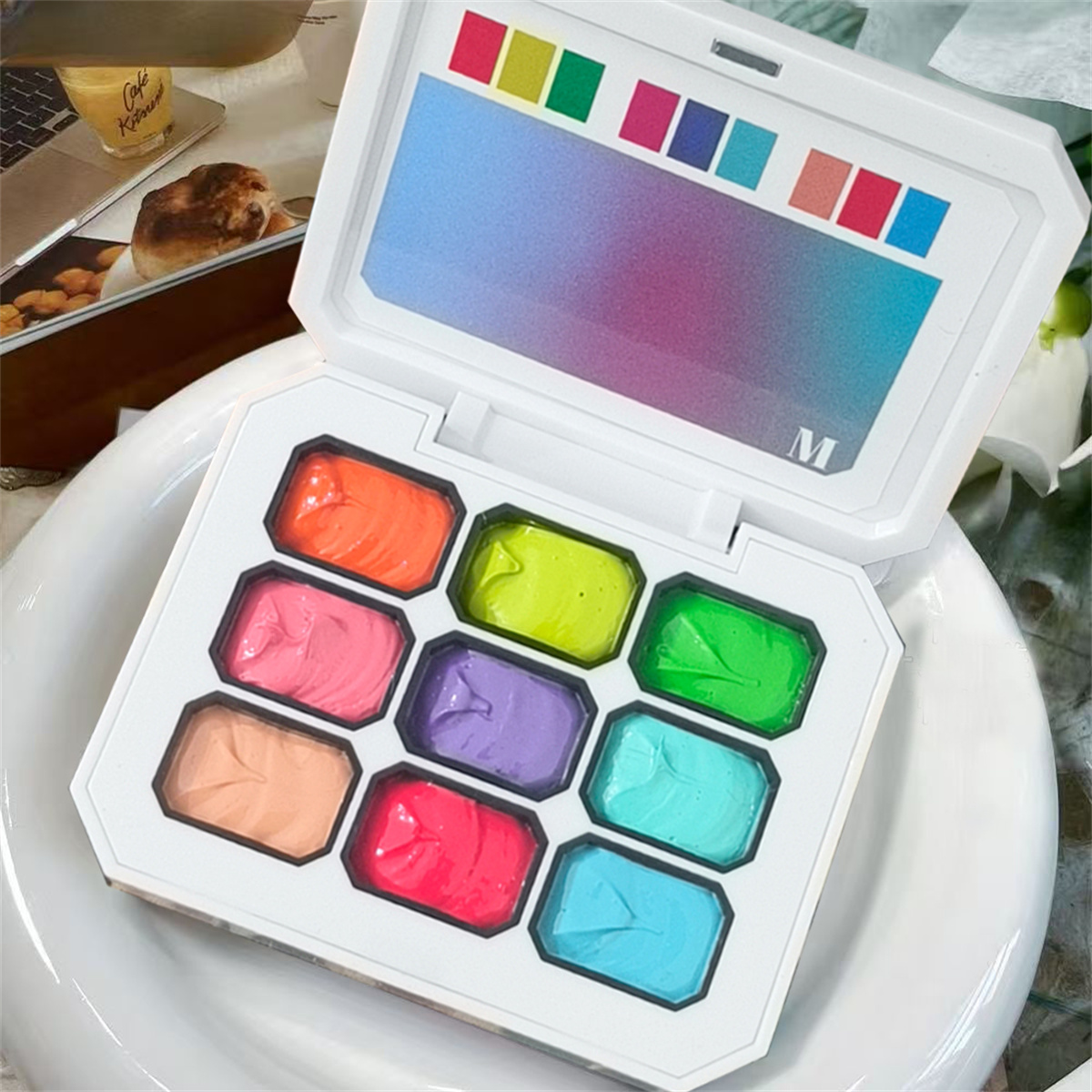 طلاء أظافر صلب بـ 9 ألوان، جل  - مراجعة Resin Art Gel وسعره
