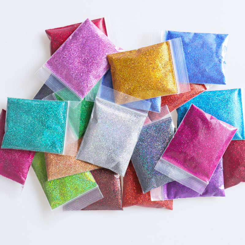 10 جرام/الحقيبة المجسم بريق نا - مراجعة Glitter Powder Resin وسعره