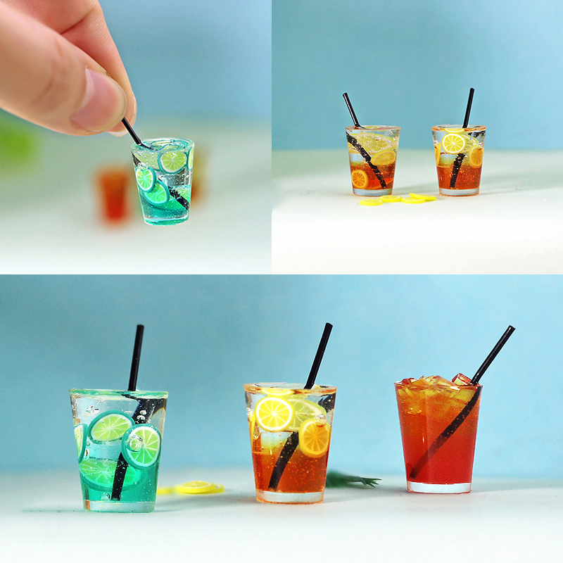 شاي الليمون/البيرة/ أكواب شاي  - مراجعة Resin Art Kitchen وسعره