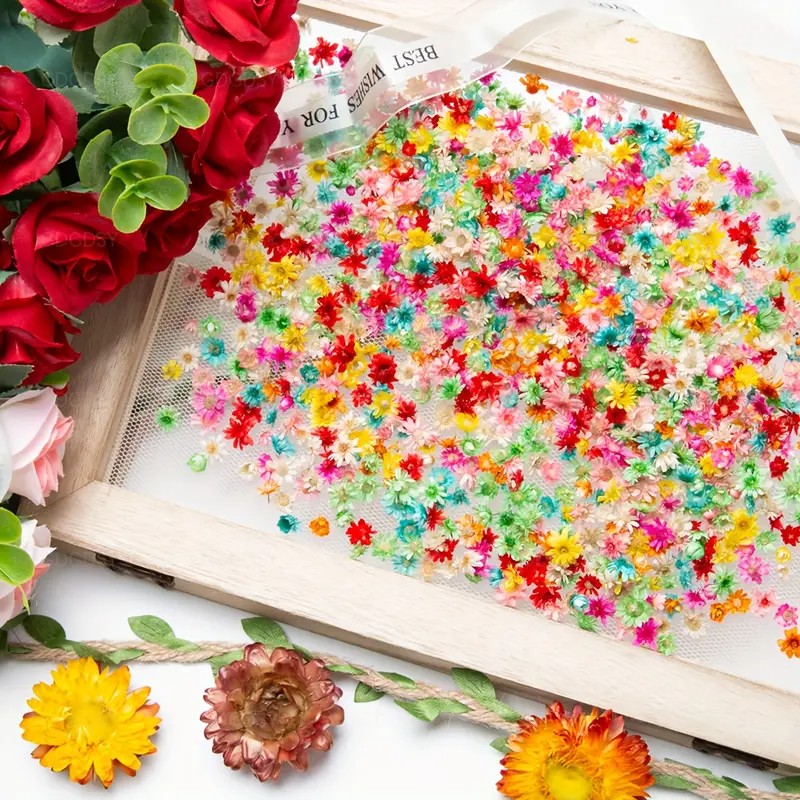 مزيج الزهور الاصطناعية الكلاسي - مراجعة Resin Art Earrings Design وسعره