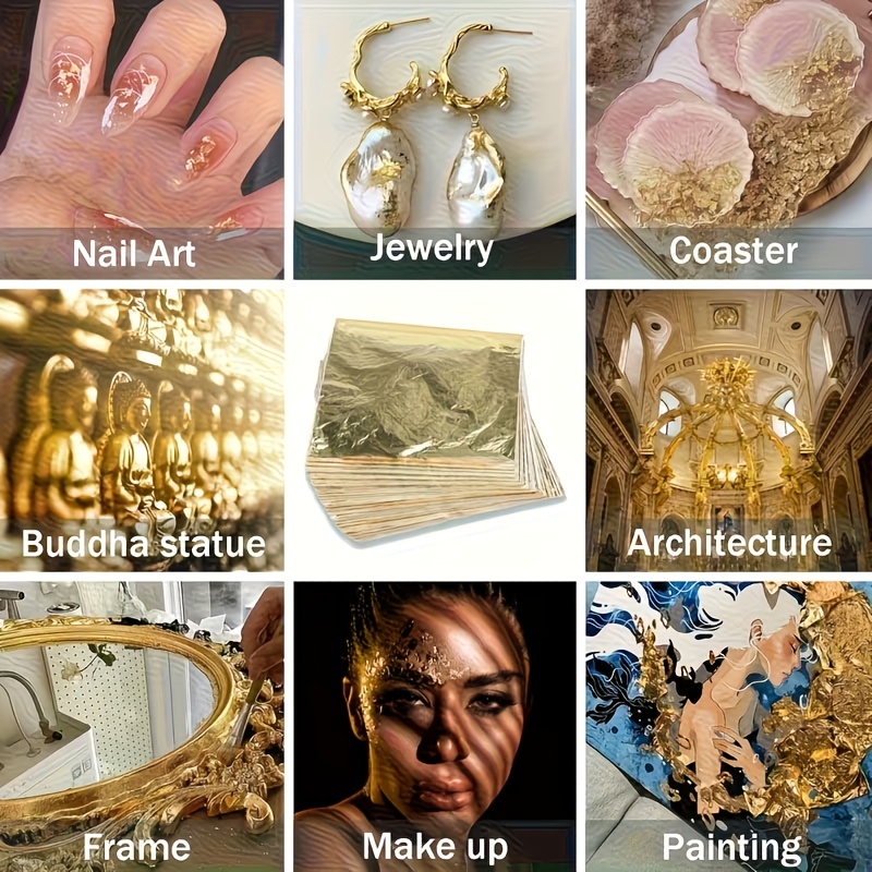 مجموعة من 100 قطعة من أوراق ال - مراجعة Resin Art Gift For Wedding وسعره