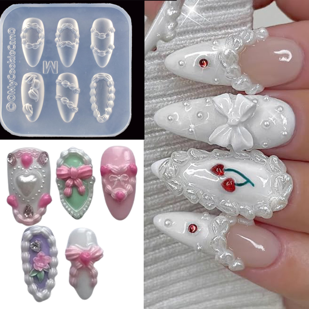 1 قطعة ثلاثية الأبعاد الفرنسية - مراجعة Resin Art Template وسعره