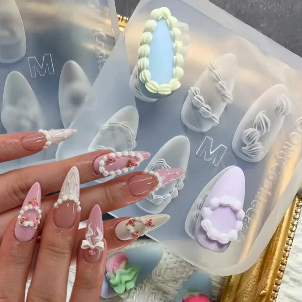 1 قطعة ثلاثية الأبعاد الفرنسية - مراجعة Resin Art Template وسعره