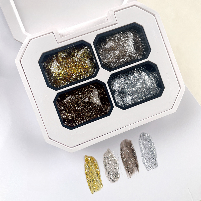 4 ألوان جل طلاء أظافر بات ميلا - مراجعة Resin Art Gel وسعره