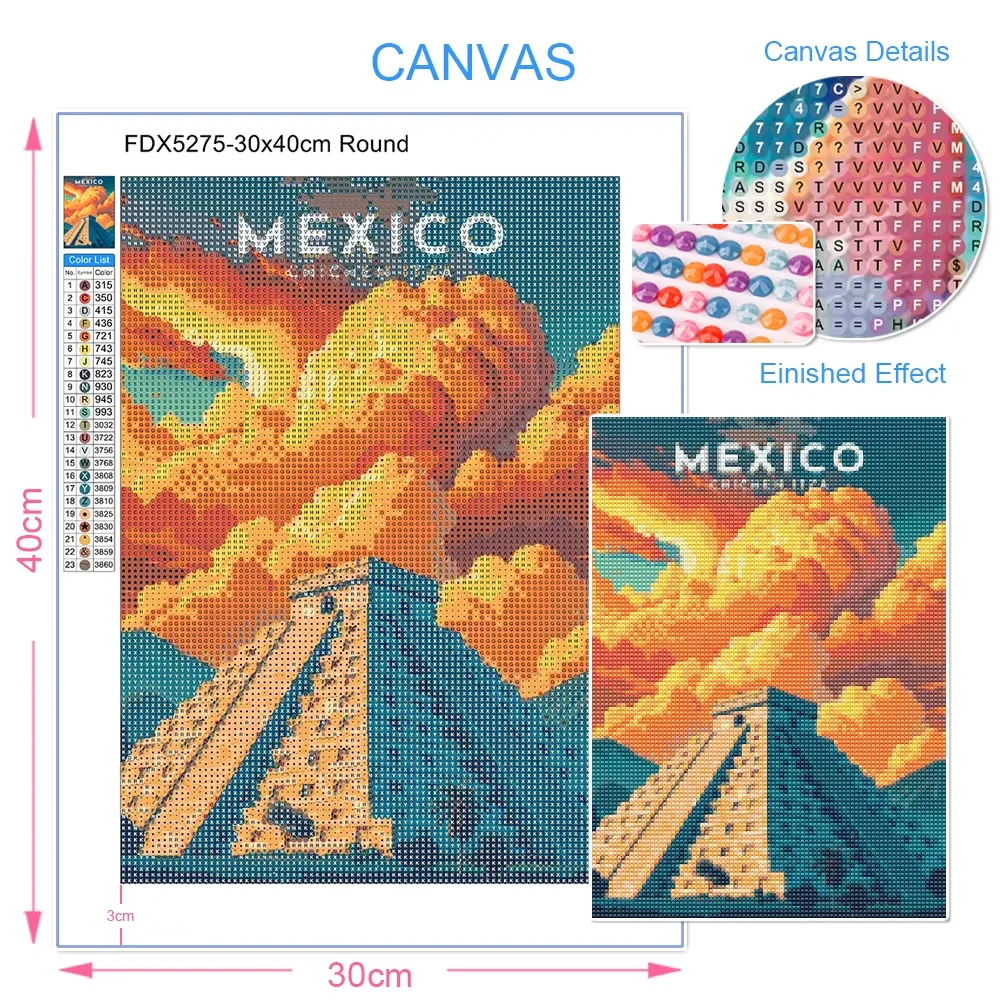 لوحات فنية جدارية بتصميم قلعة  - مراجعة Resin Art On Wall وسعره
