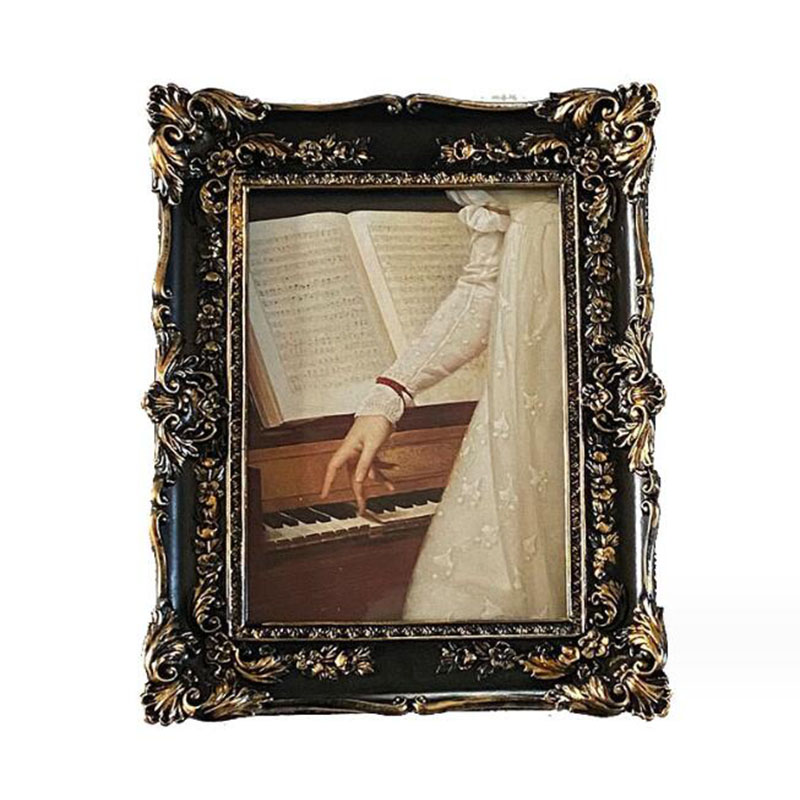 النمط الأوروبي الراتنج الإغاثة - مراجعة Resin Art Photo Frame وسعره