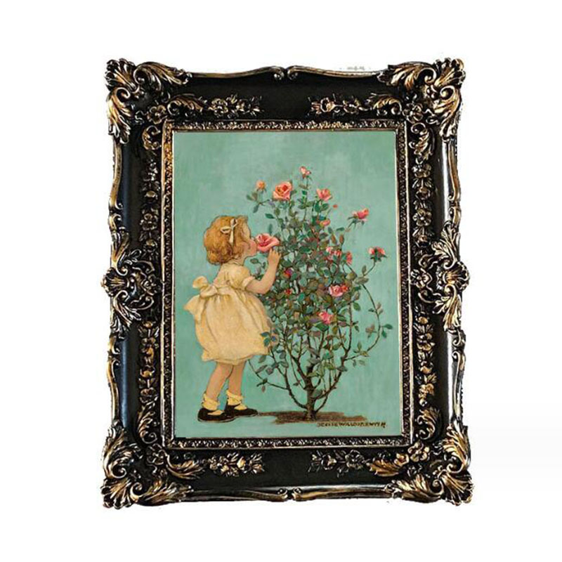 النمط الأوروبي الراتنج الإغاثة - مراجعة Resin Art Photo Frame وسعره
