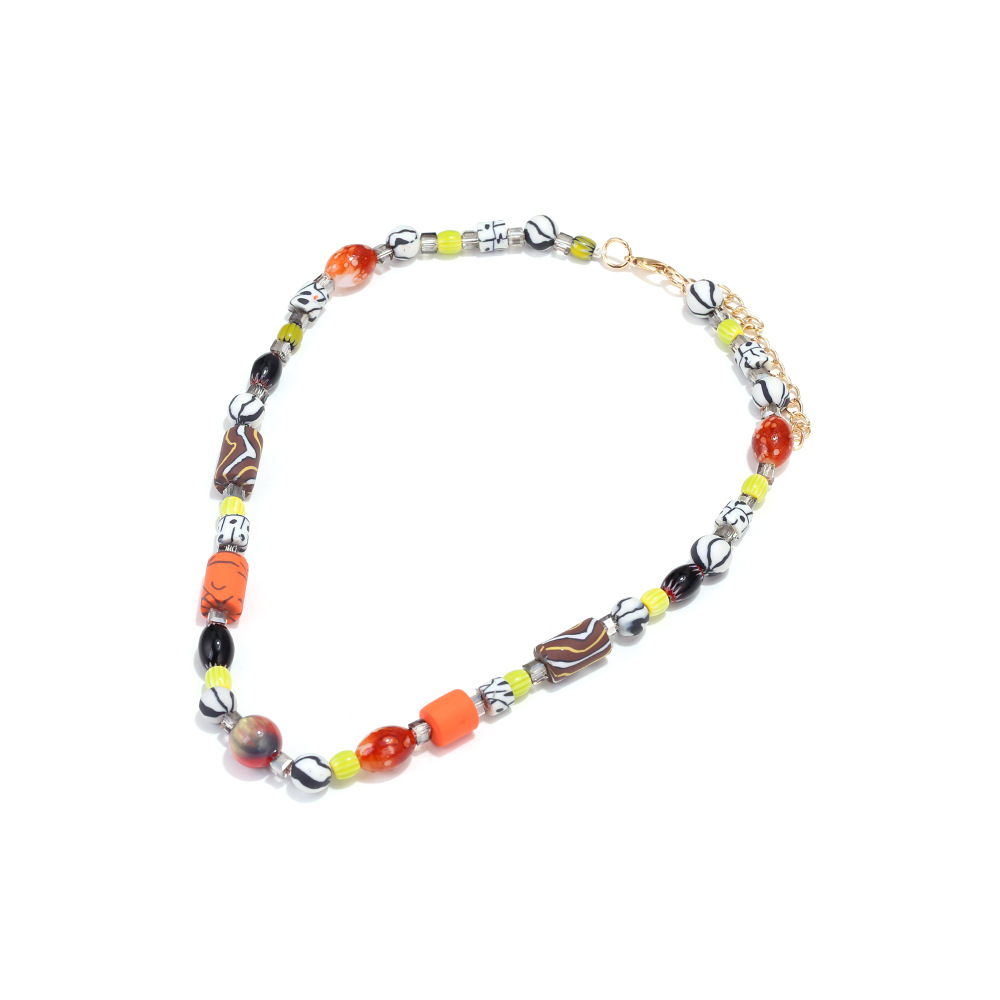 قلادات خرز راتنجية متعددة الأل - مراجعة Resin Art Necklace وسعره