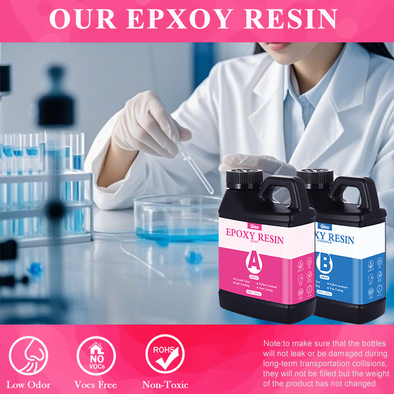 طقم راتنج إيبوكسي شفاف بنسبة 1 - مراجعة Resin Art Table وسعره