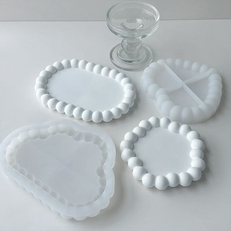 قالب سيليكون DIY لصنع قواعد أك - مراجعة Resin Art Tray وسعره