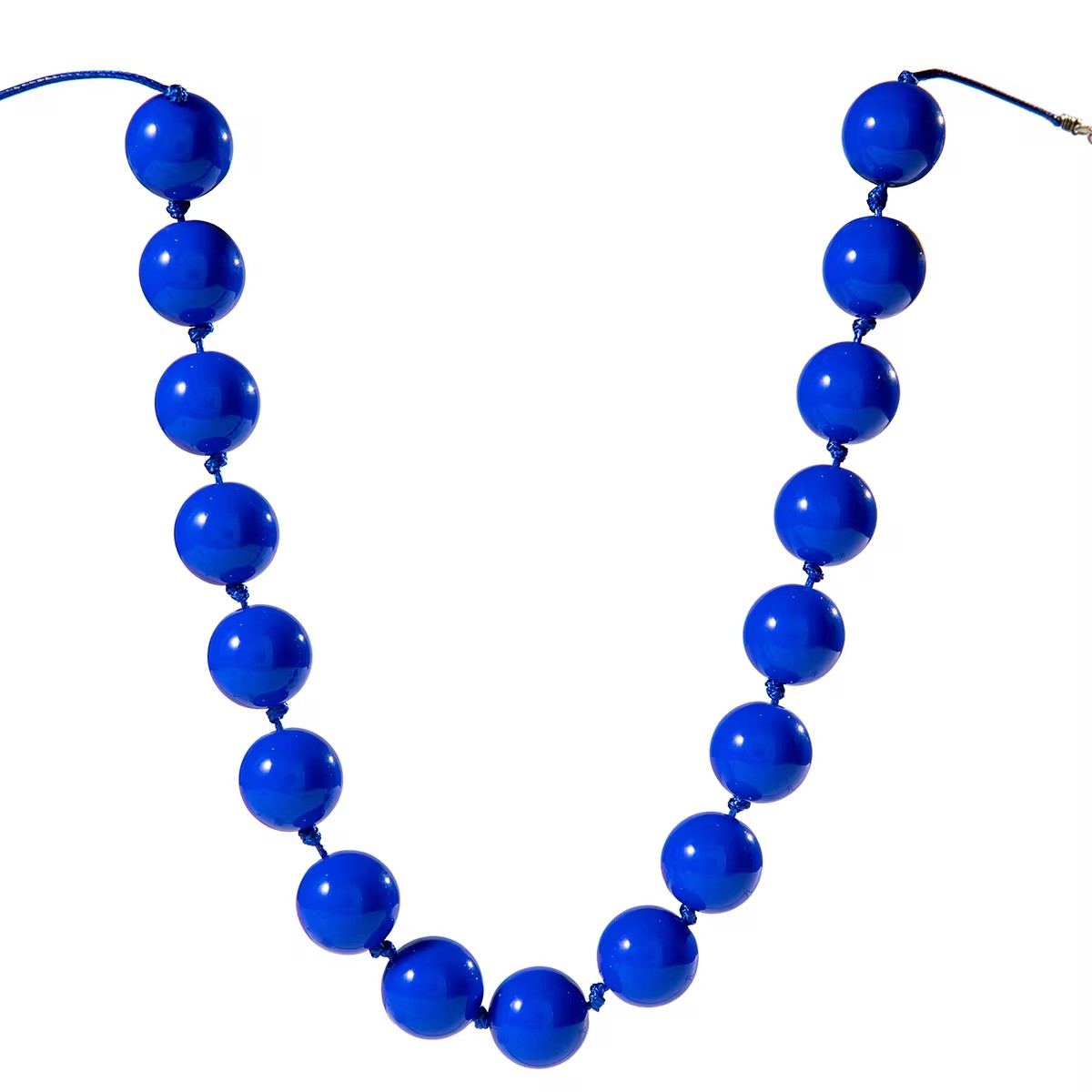 Tocona جديد ملون كبير حبة المخ - مراجعة Resin Art Necklace وسعره