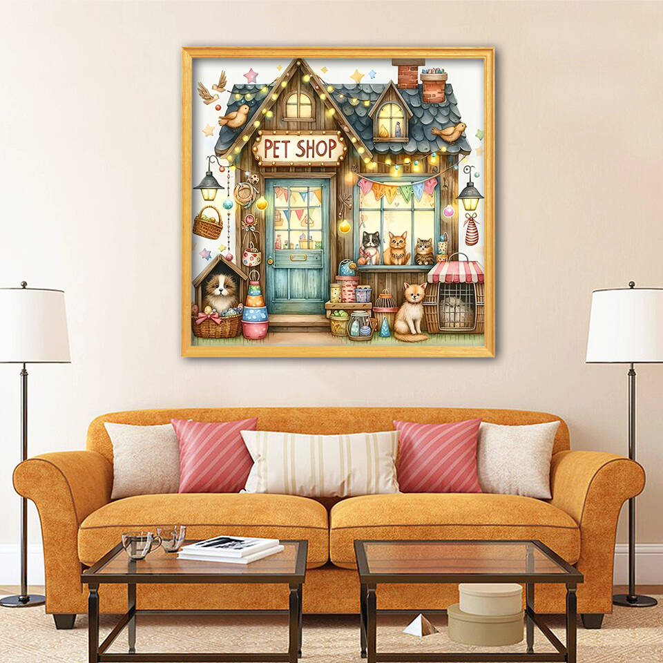 قطعة واحدة لوحة ماسية خماسية ا - مراجعة Resin Art On Wall وسعره