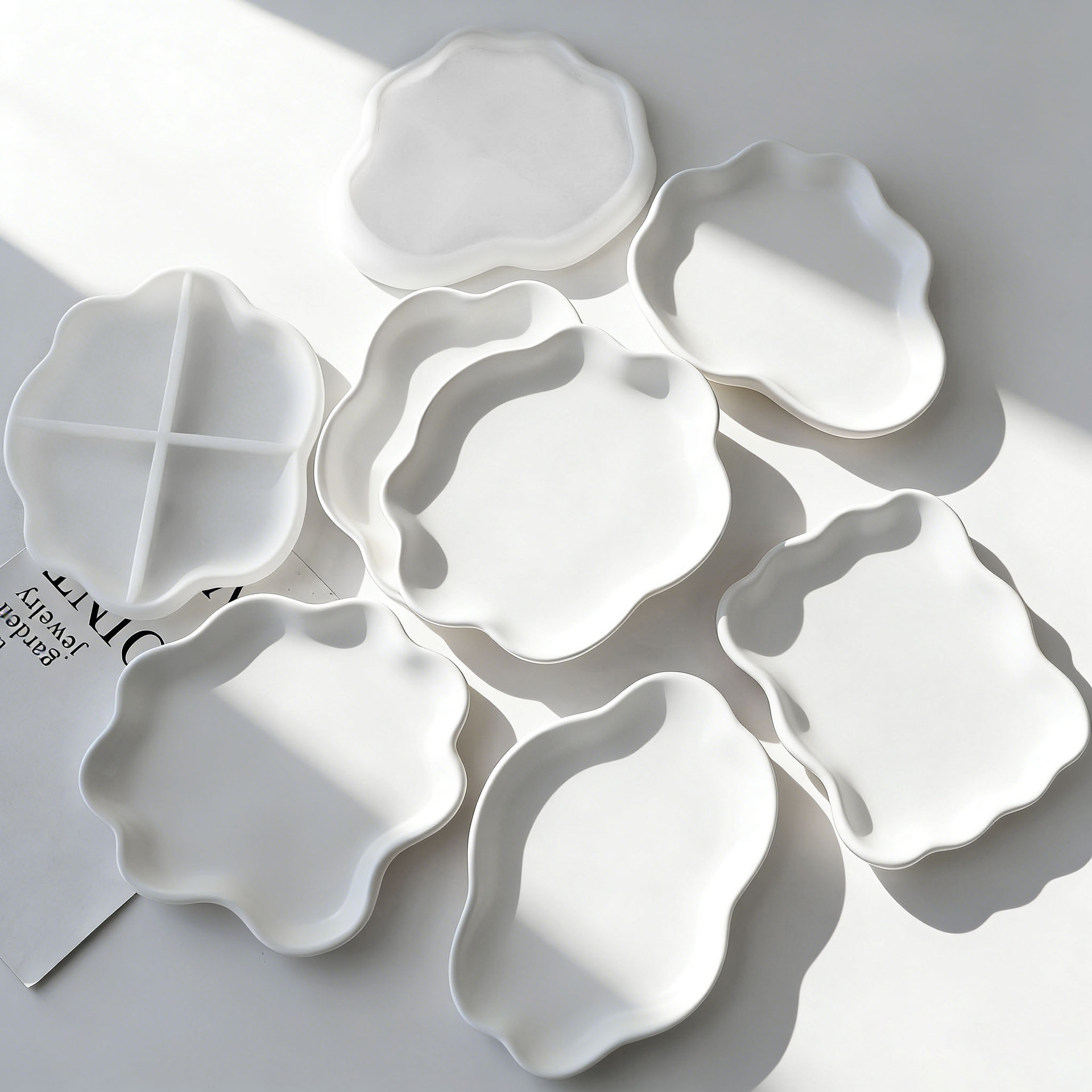 لتقوم بها بنفسك موجة هندسية ال - مراجعة Resin Art Tray وسعره