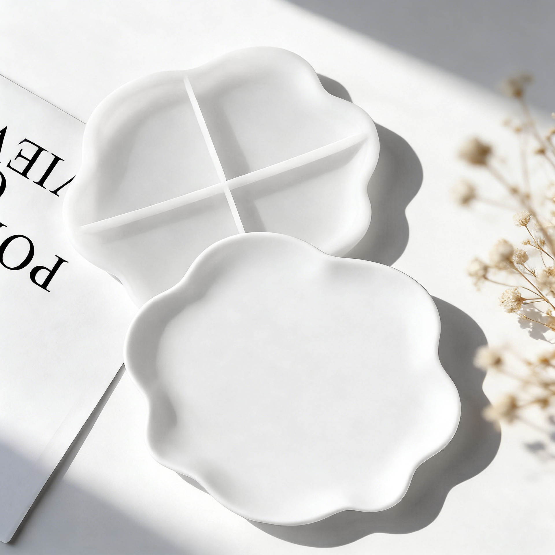 لتقوم بها بنفسك موجة هندسية ال - مراجعة Resin Art Tray وسعره
