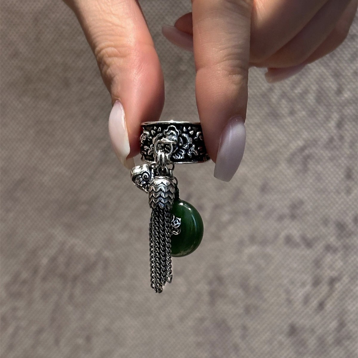 خاتم مفتوح جديد من WJFH-ARTS ب - مراجعة Resin Art Ring Design وسعره