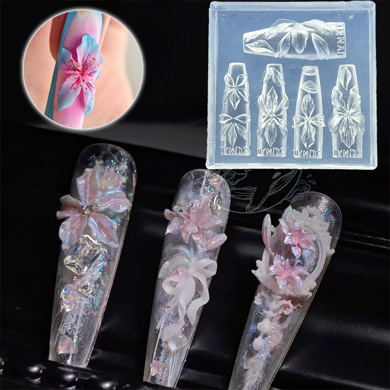 ثلاثية الأبعاد الزهور مسمار ال - مراجعة Resin Art Template وسعره