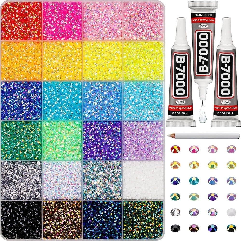 مجموعة أحجار الراين الراتنجية  - مراجعة Resin Art Equipment وسعره