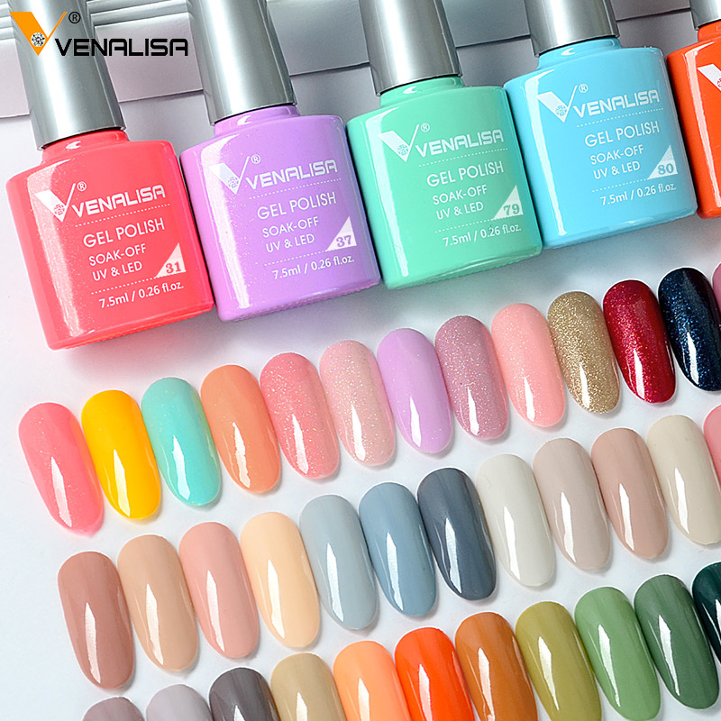 Venalisa 7.5 مللي هلام طلاء ال - مراجعة Glitter Powder Resin وسعره