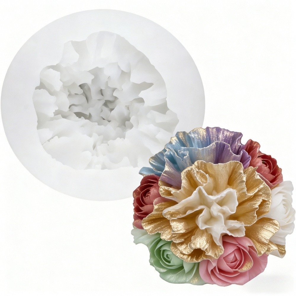 قوالب سيليكون من 3 قطع على شكل - مراجعة Resin Art Gift For Wedding وسعره