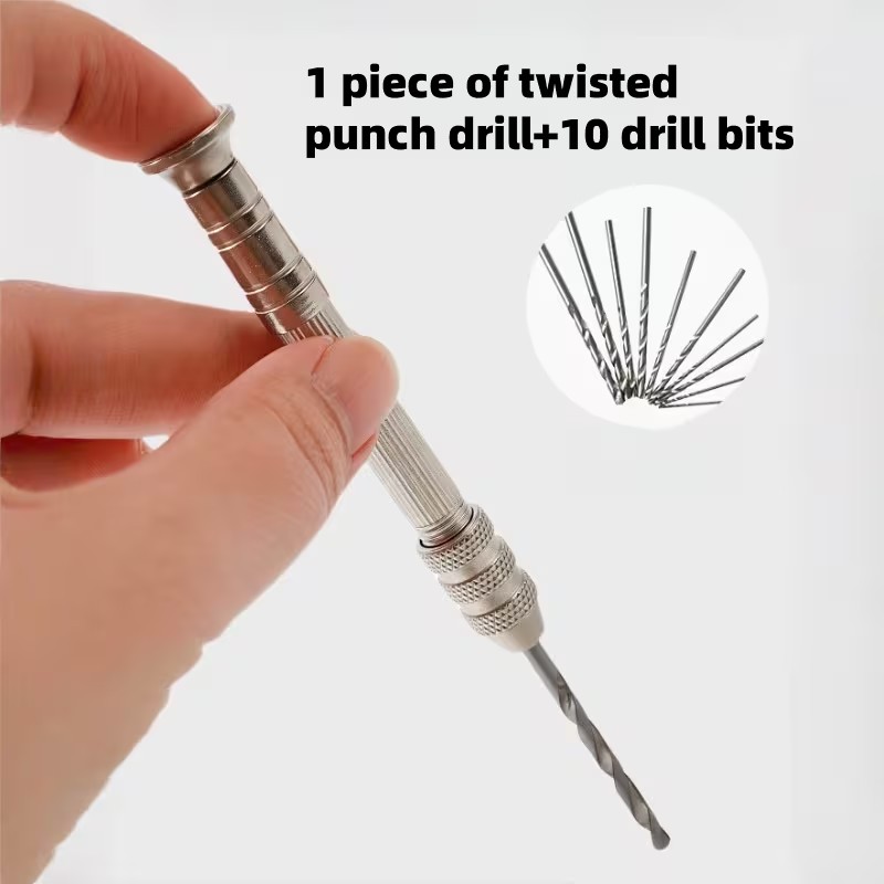 1/11 قطعة، مثقاب يدوي صغير 0.8 - مراجعة Resin Art Drill Machine وسعره
