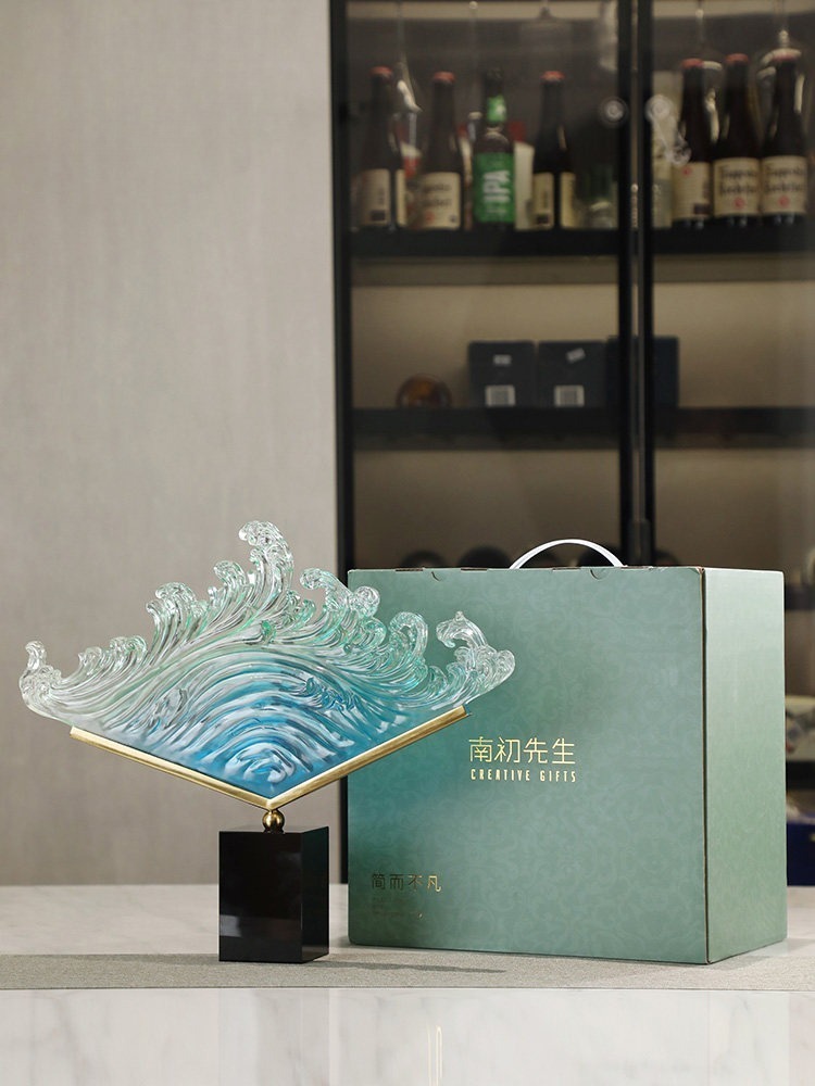 تمثال منحوت من الراتنج الشفاف  - مراجعة Resin Art Gift For Wedding وسعره
