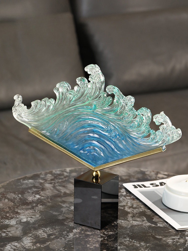 تمثال منحوت من الراتنج الشفاف  - مراجعة Resin Art Gift For Wedding وسعره