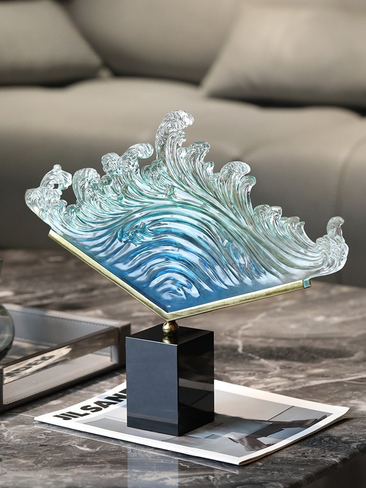 تمثال منحوت من الراتنج الشفاف  - مراجعة Resin Art Gift For Wedding وسعره