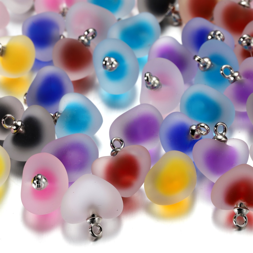 10 قطعة/الوحدة الراتنج متجمد م - مراجعة Resin Art Necklace وسعره