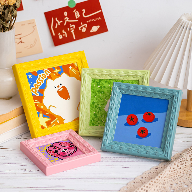 إطار صور ملون 5 بوصة-A4 إطارات - مراجعة Resin Art Photo Frame وسعره