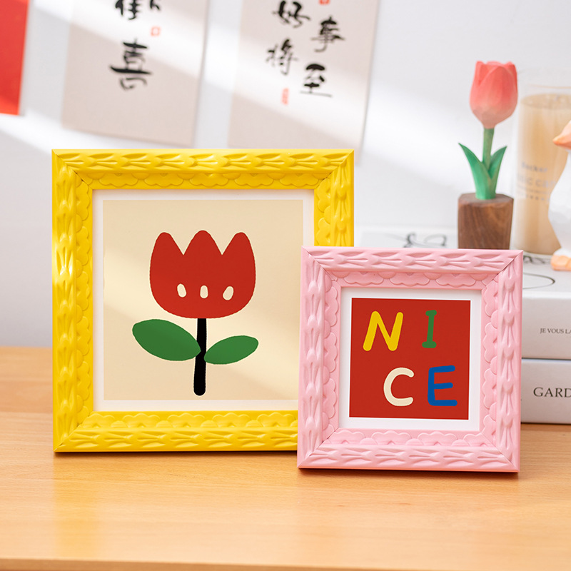 إطار صور ملون 5 بوصة-A4 إطارات - مراجعة Resin Art Photo Frame وسعره