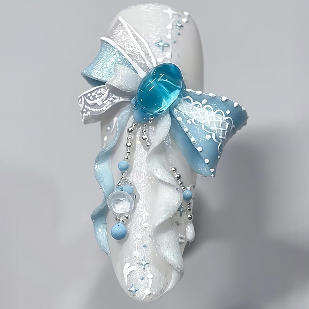 BowKnot و القلب قطرة مسمار قوا - مراجعة Resin Art Template وسعره
