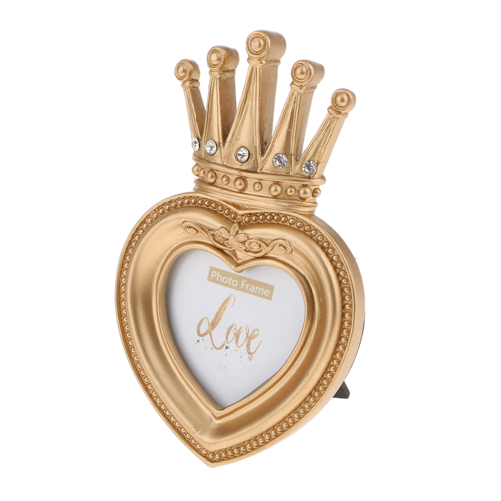 الذهب تاج الراتنج إطار صور الب - مراجعة Resin Art Photo Frame وسعره