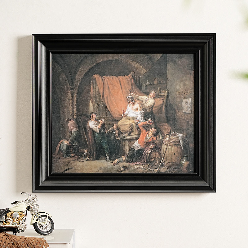 إطار صور خشبي أسود عتيق متعدد  - مراجعة Resin Art Photo Frame وسعره