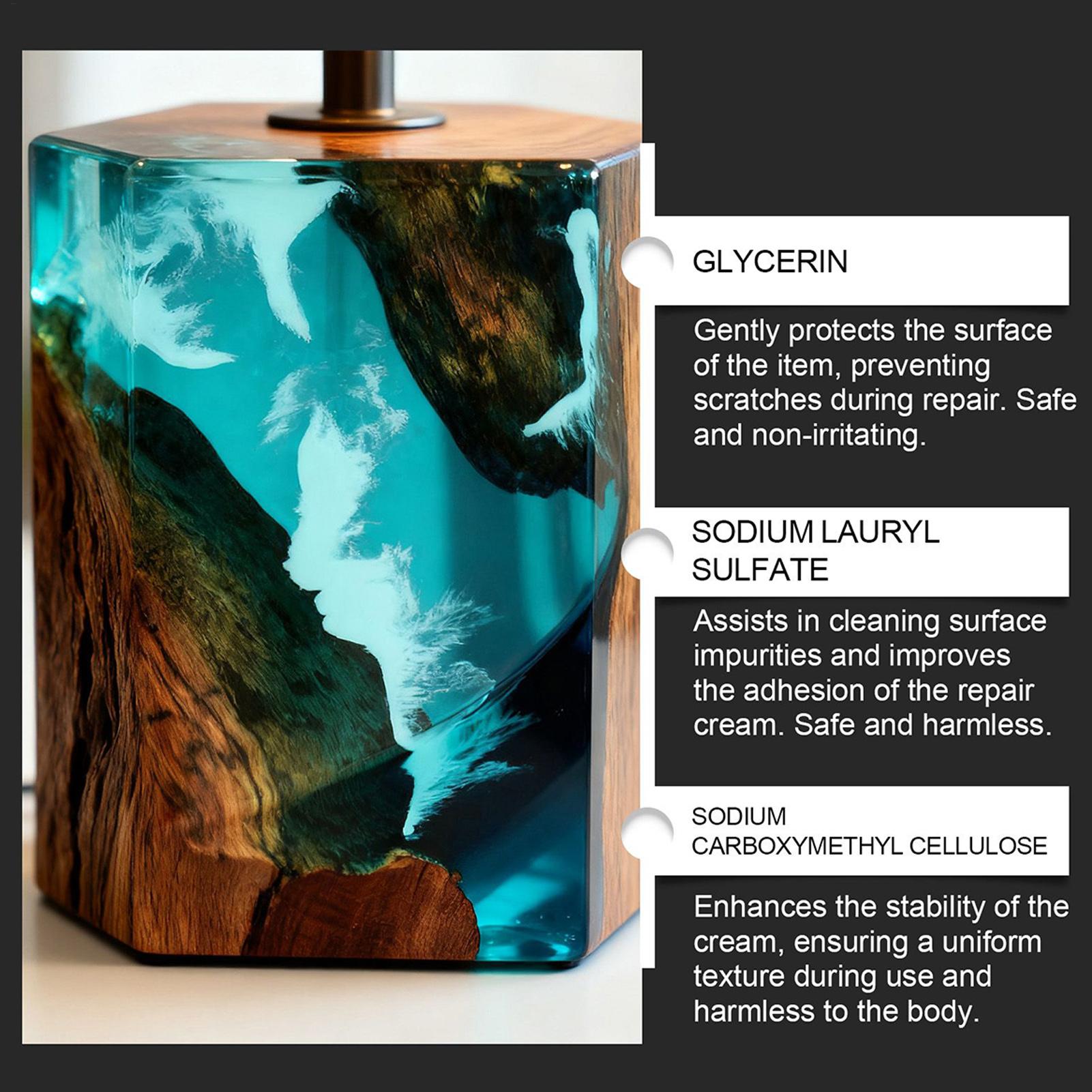 مجموعة تلميع راتنجات الإيبوكسي - مراجعة Resin Art Table وسعره