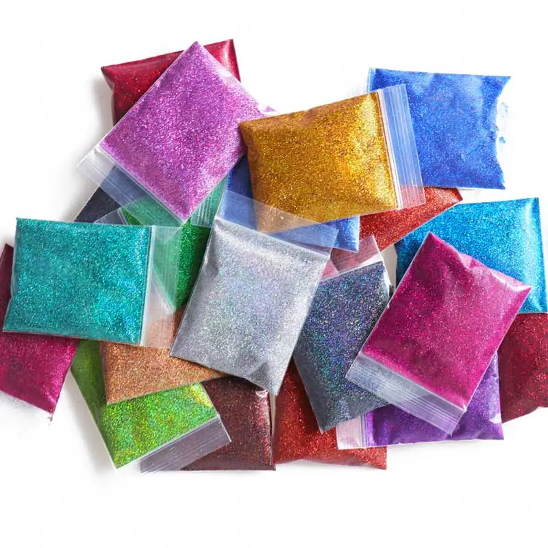 10 جرام الثلاثية الأبعاد بريق  - مراجعة Glitter Powder Resin وسعره