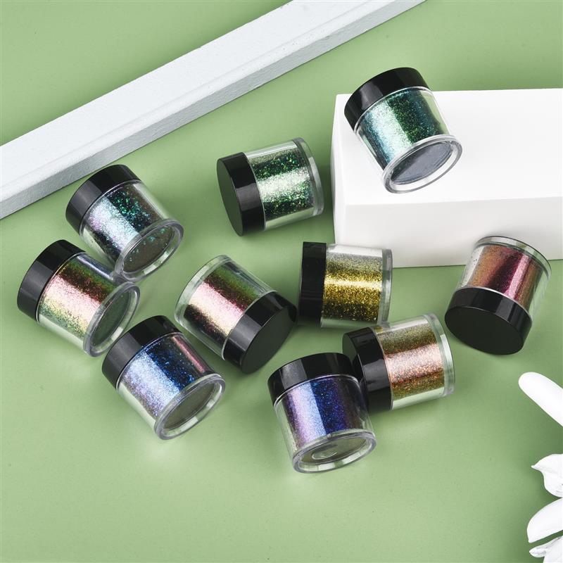 مرآة الحرباء الراتنج الصباغ بر - مراجعة Glitter Powder Resin وسعره