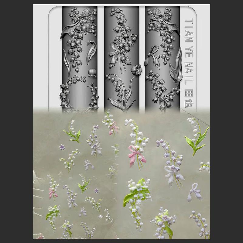 ز. قوالب أظافر ثلاثية الأبعاد  - مراجعة Resin Art Zone وسعره