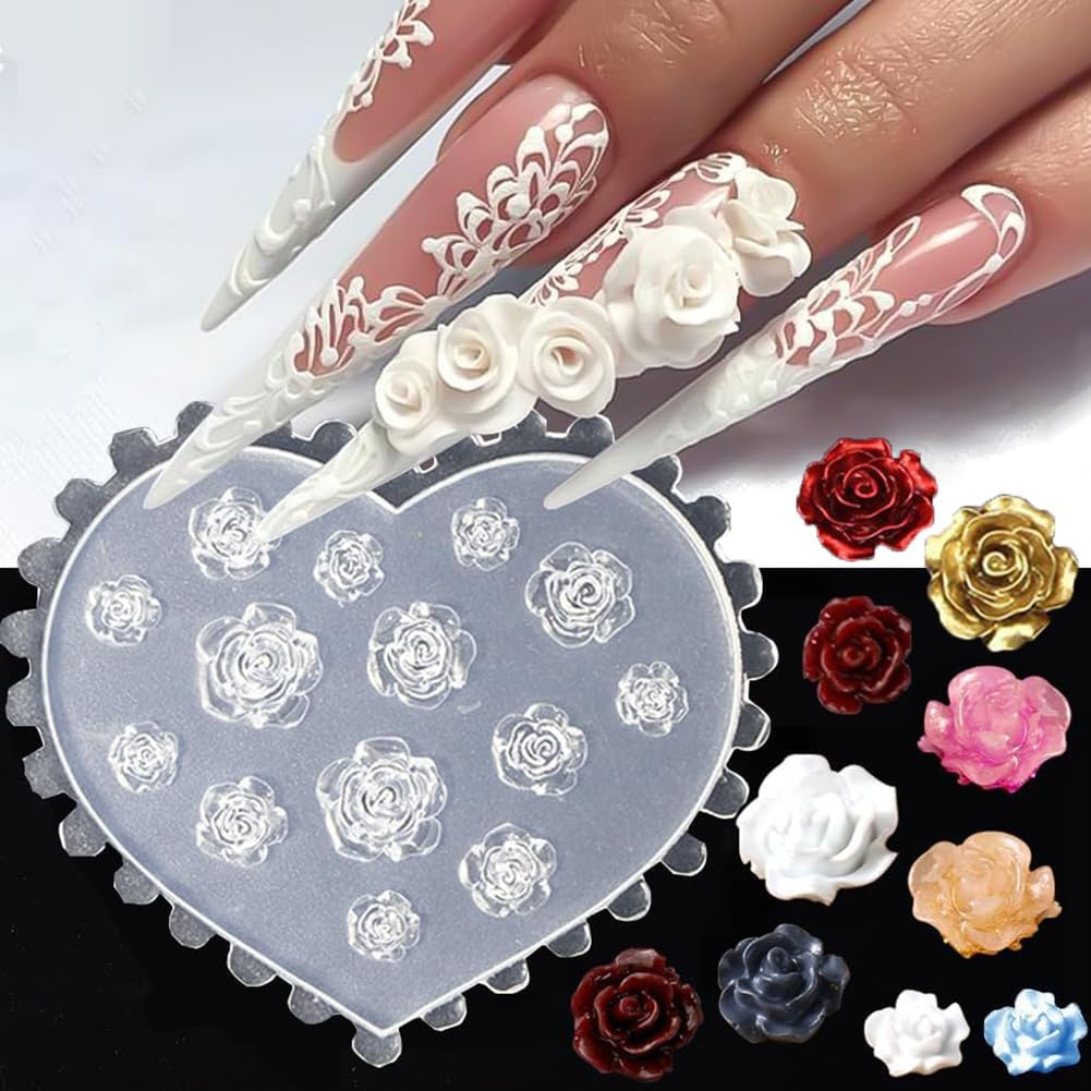 قوالب أظافر ثلاثية الأبعاد على - مراجعة Resin Art Template وسعره