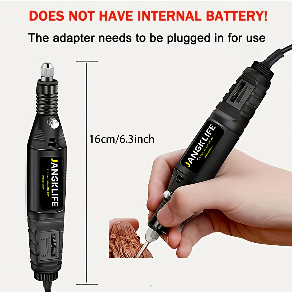 JANGKLIFE 9 فولت مثقاب صغير قل - مراجعة Resin Art Drill Machine وسعره
