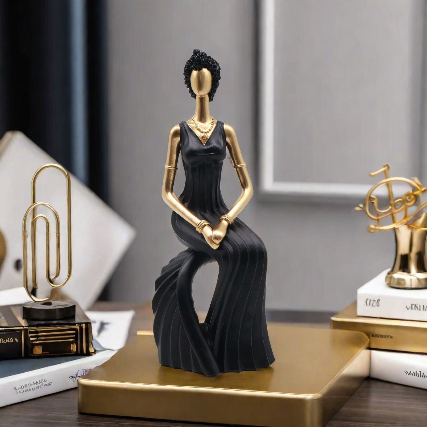 تمثال ديكور من الراتنج بتصميم  - مراجعة Resin Art Gift For Wedding وسعره